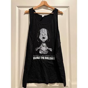 Snoopy Exhale the BS Men's Tank Top size 2XL